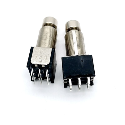 CE 17.1mm Ayak Pedalı Gitar 125V AC 6A 9 Pinli Ayak Pedalı