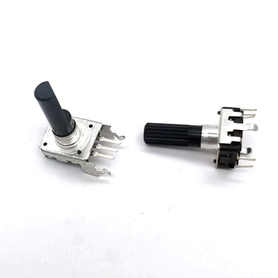 Elektronik için Anahtarsız Metal 5 Pinli Döner Enkoder EC12 16 Pozisyon