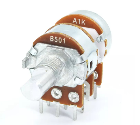 Çift 250v A10k Potansiyometre 6 Pinli 16mm