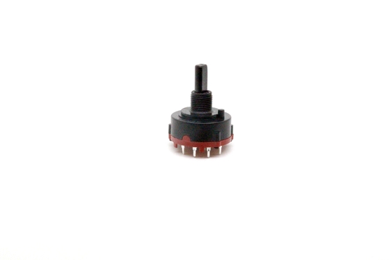 PC Pin 1P2T Sürekli Döner Anahtar 12 Pin 26mm Fan Hızı Kontrolü