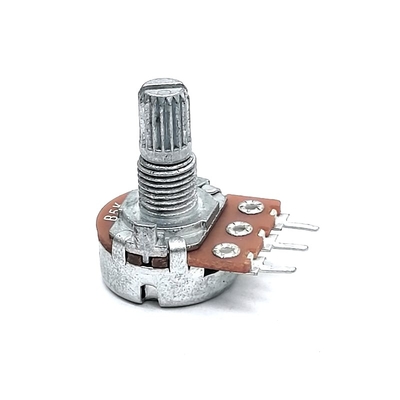 Ses Kontrolü için 16mm Döner Potansiyometre 2ohm Tek Dönüşlü Potansiyometre