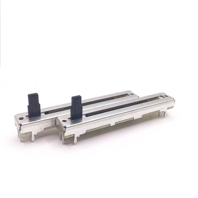C4521SG Kaliteli 45mm Seyahat Lineer Slayt Potansiyometre Anahtarlı Tıklama Ses Potansiyometresi B10K Potansiyometre