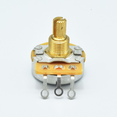 24mm CTS tarzı Metal Şaft 15.5mm B500k Döner Gitar Potansiyometresi