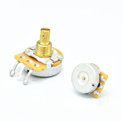 Beyaz 10000ohm Elektro Gitar Tencere 0.125w B100k Potansiyometre