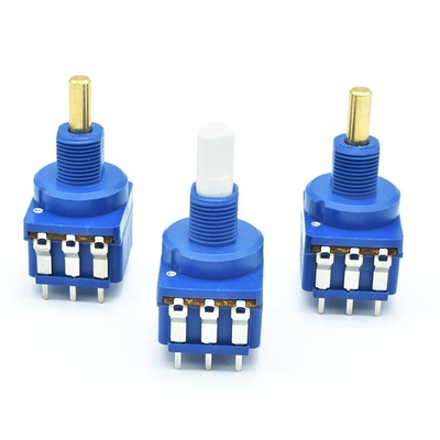 0.2W Yüksek Akım Potansiyometre Işık Dimmer 17mm Hız Ayarlı