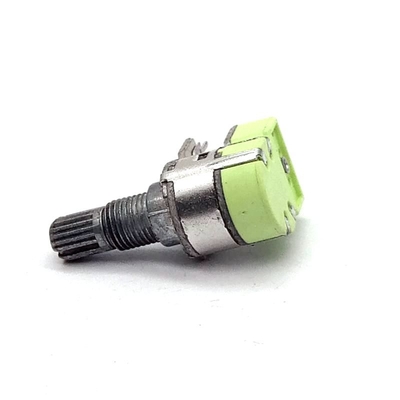 Çift 12mm Döner Potansiyometre Karbon Film 100k Ses Kontrolü 6 Pin