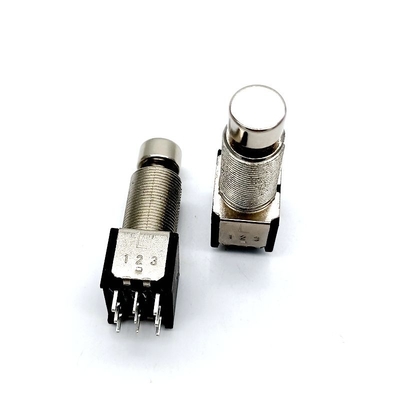 CE 17.1mm Ayak Pedalı Gitar 125V AC 6A 9 Pinli Ayak Pedalı