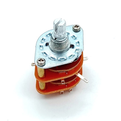 Çap 29mm 12 Konumlu Döner Anahtar 0.3A