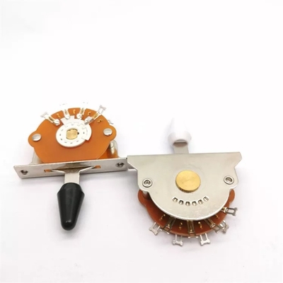 0.3A Gitar Seçici Anahtarı 125V AC Elektrik İçin 5 Yollu Seçici