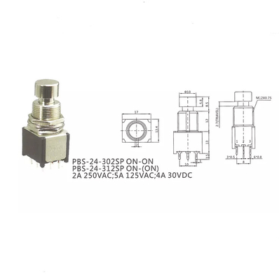 3PDT Gitar Ayak Pedalı 9 PIN Dpdt Stop Anahtarı True Bypass