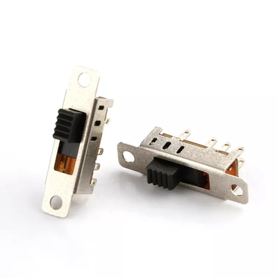 50V Elektrikli Slayt Anahtarı CE 2p3t Ev Aletleri İçin Slayt Anahtarı