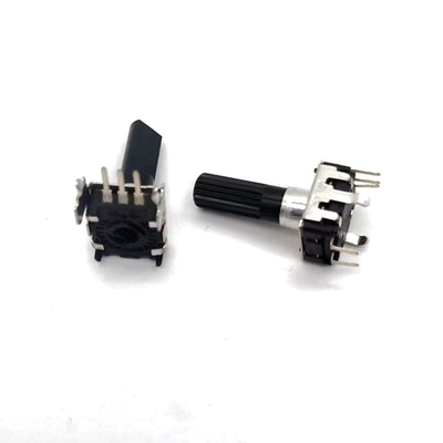 Elektronik için Anahtarsız Metal 5 Pinli Döner Enkoder EC12 16 Pozisyon