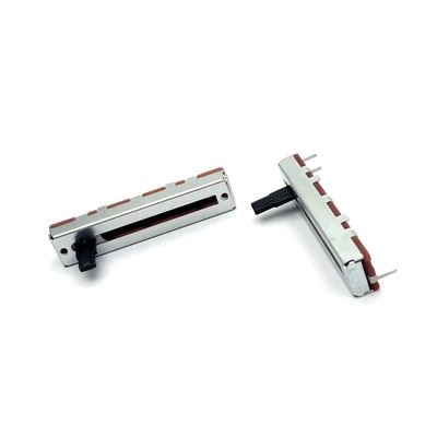 0.05W 10k Ohm Slayt Potansiyometre 30mm Çift Doğrusal PC Pimi