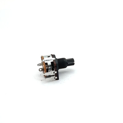 Siyah 5000ohm 6 Pinli Ses Kontrolü 0.2W Ses Düğmesi Potansiyometresi