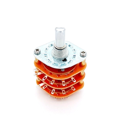Çap 29mm 12 Konumlu Döner Anahtar 0.3A