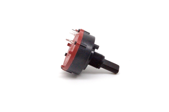 PC Pin 1P2T Sürekli Döner Anahtar 12 Pin 26mm Fan Hızı Kontrolü