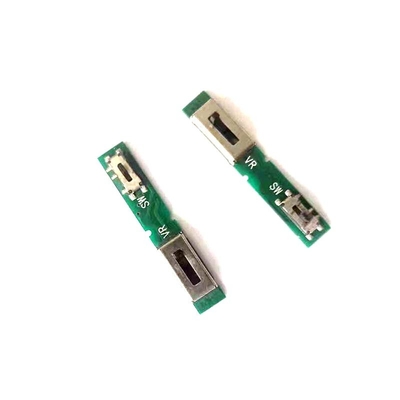 0.3A Kaydırmalı Güç Anahtarı 4P8T ISO Panel Montajlı Kaydırmalı Anahtar Kulaklıklı Kulaklık