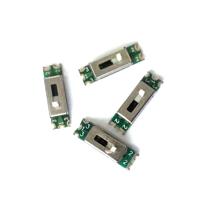 0.3A Kaydırmalı Güç Anahtarı 4P8T ISO Panel Montajlı Kaydırmalı Anahtar Kulaklıklı Kulaklık