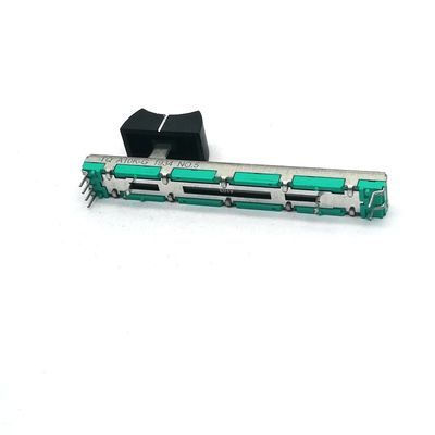 Özel Metal Kol Karbon Film Lineer 60mm 10K Lineer Slayt PotansiyometreSes Konsolu Kulaklık Ve Mikrofon İçin Kullanılmıştır
