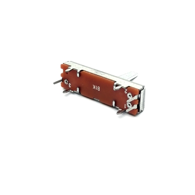 Uzunluk 35mm B10k Fader AC300V Tek Kanal Fader Karıştırma Masası