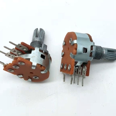 CE B10k Potansiyometre 3 Pinli Walkie Talkie Dimmer Anahtarı 15000 Döngü