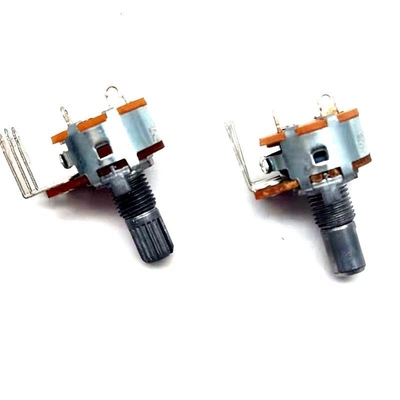 Ses Kutusu için Anahtarlı 16mm Metal 0.2W Amplifikatör Potansiyometre